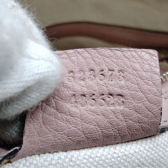 GUCCI LEATHER SHOULDER TOTE HAND BAG LARGE - Picture 16 of 16